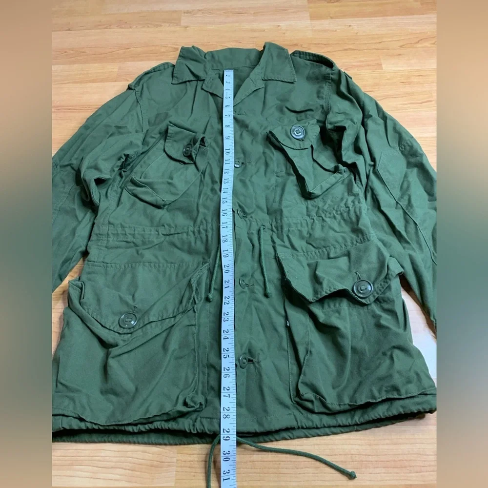 Vintage Canadian Army OG-107 Combat Field Jacket | MK II Olive Green - Picture 8 of 10
